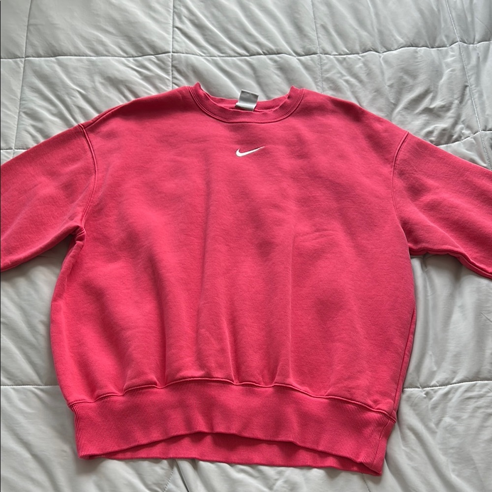 Nike Vibrant Pink Crewneck Sweatshirt